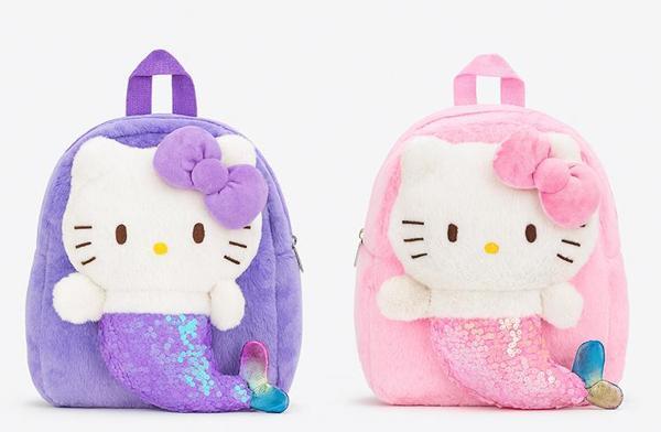 Peluş Hello Kitty Deniz Kızı Sırt Çantası - Image 1