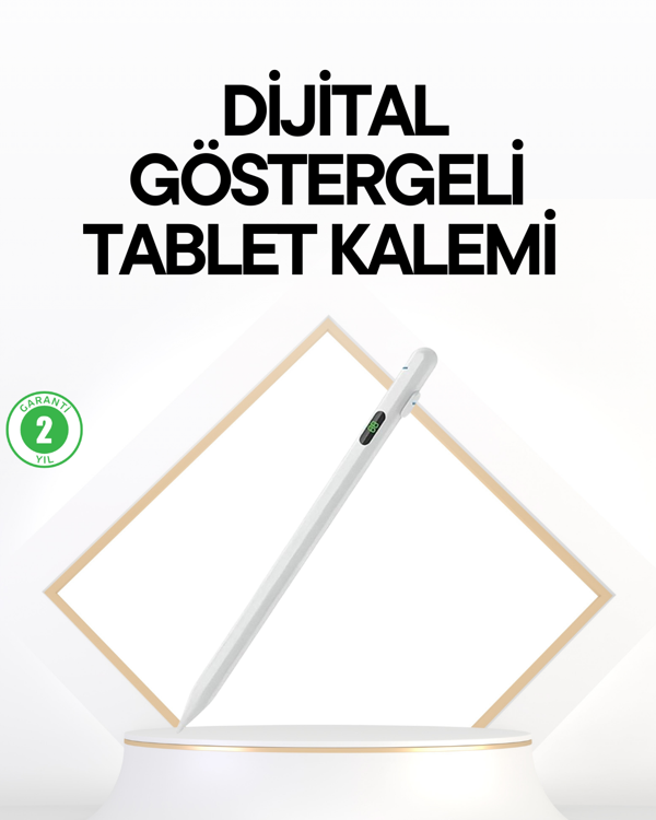 iPad Uyumlu 1.5mm POM Uçlu Dokunmatik Kalem Uzun Kullanım Süreli Stylus - Image 1