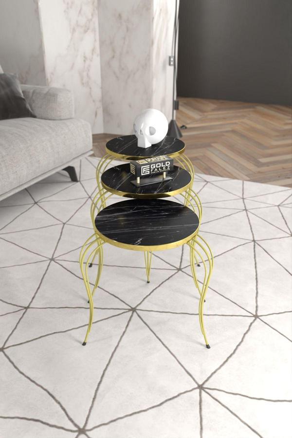 ZİGON SEHPA LÜKENS GOLD BENDİR - Image 1