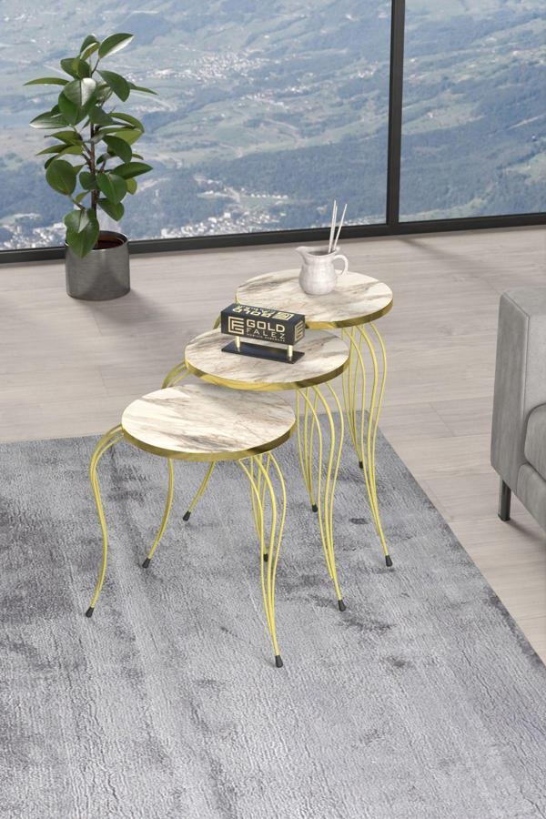 ZİGON SEHPA LÜKENS GOLD EFES - Image 1