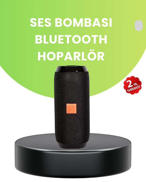 Taşınabilir Kablosuz Hoparlör 2 Woofer 2 Tweeter 12 Saat Oynatma - Image 1