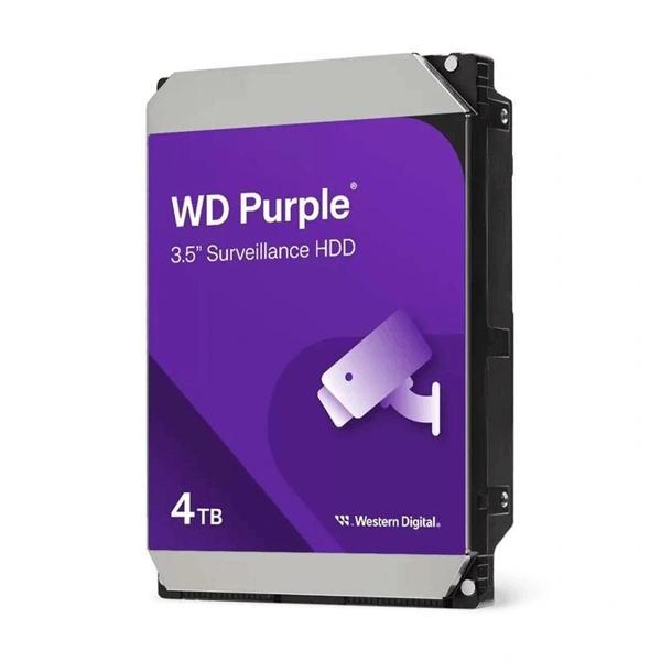 4 Tb Wd 3.5 Purple Sata3 5400rpm 128mb 7/24 Guvenlık Wd44purz (3 Yıl Resmı Dıst Garantılı) - Image 1