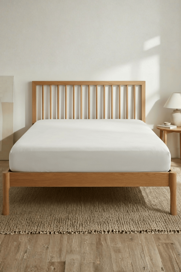 %100 Pamuklu Penye Lastikli Çarşaf | Tek/Çift Kişilik | Fitted Jersey | 30 cm Köşe Yüksekliği - Image 1