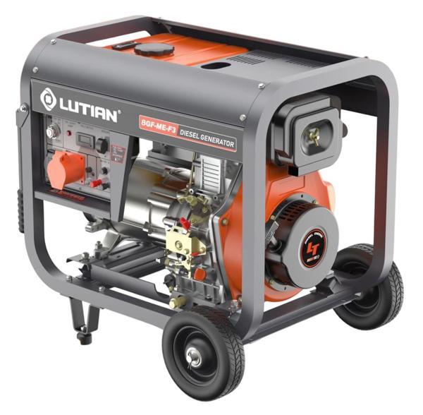 Lutian LT8GF-ME-F3 Dizel Jeneratör 10 kVA Monofaze Marşlı 12 HP  - Image 1