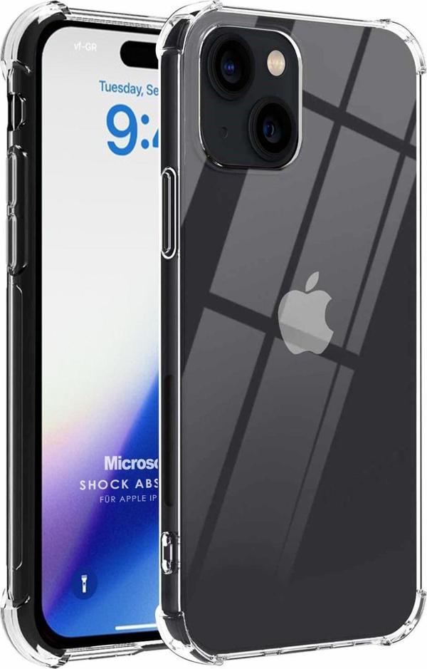 Microsonic Apple iPhone 15 Kılıf Shock Absorbing Şeffaf - Image 1