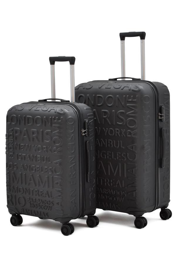 ÇÇS 5167 Ekstra Dayanıklı Orta Ve Büyük 2'li Valiz Seti - Image 1