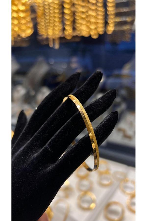 10 gr(gram) Sedef Çöp  Bilezik, Beden 54- 56-58-60-62-64-66-68-70 , Işçiliksiz Yatırımlık - Image 1