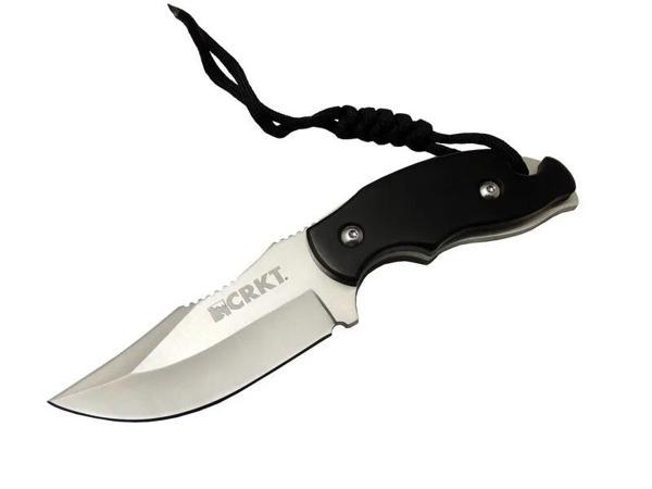 Crkt Civet 2805 Wy Tırtıklı Kamp Bıçak 18 Cm - Plastik Sap, Kılıflı, İpli - Image 1