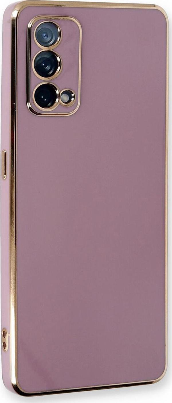 Microsonic Oppo A74 4G Kılıf Olive Plated Lila - Image 1