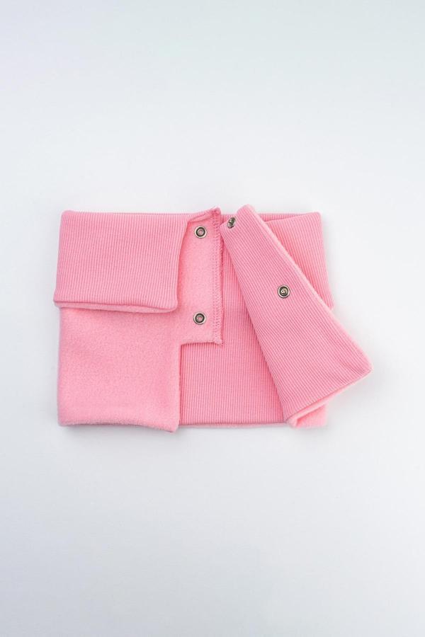 Pufien Pamuk Kaşkorse Polar Çift Kat Katlanabilir Yumuşak Çocuk Ve Bebek Boyunluk - Image 1