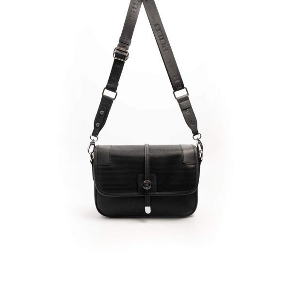 Silver & Polo Kadın Çapraz Çanta 1182-46519 SILVER POLO ÇAPRAZ BAYAN ÇANTASI M86 SİYAH-MAT SİYAH - Image 1