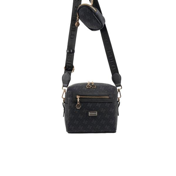 Silver & Polo Kadın Çapraz Çanta 1038-48491 SILVER POLO ÇAPRAZ BAYAN ÇANTASI M178 SİYAH-MAT SİYAH - Image 1