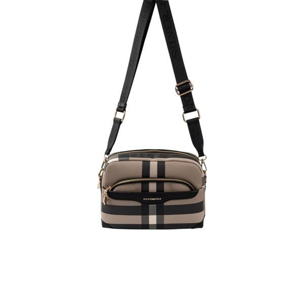 Silver & Polo Kadın Çapraz Çanta 1201-48529 SILVER POLO ÇAPRAZ BAYAN ÇANTASI MK80 KAHVE-MAT SİYAH - Image 1