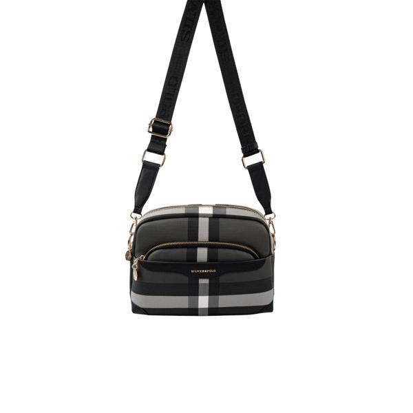 Silver & Polo Kadın Çapraz Çanta 1201-48530 SILVER POLO ÇAPRAZ BAYAN ÇANTASI MK129 SİYAH-MAT SİYAH - Image 1