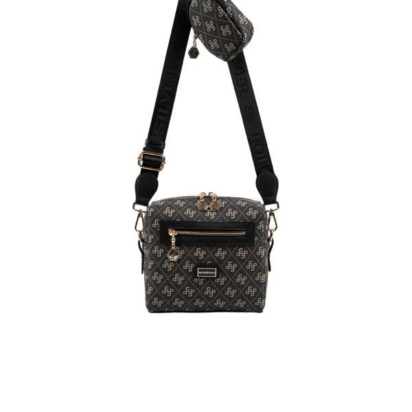 Silver & Polo Kadın Çapraz Çanta 1038-48492 SILVER POLO ÇAPRAZ BAYAN ÇANTASI M178 FÜME-MAT SİYAH - Image 1