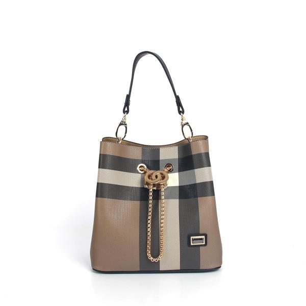 Silver & Polo Kadın Postacı Çantası 967-33535 SİLVER POLO ÇAPRAZ BAYAN ÇANTASI M80 KAHVE-MAT SİYAH - Image 1