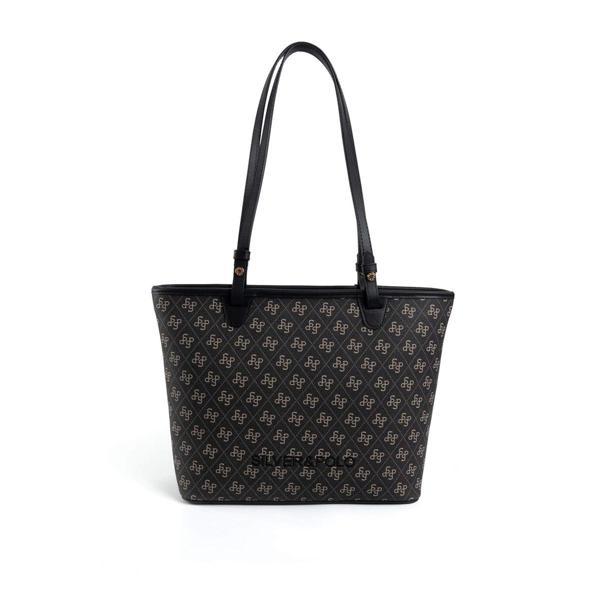 Silver & Polo Kadın Omuz Çantası 1204-47832 SILVER POLO BAYAN ÇANTASI M178 FÜME-MAT SİYAH - Image 1