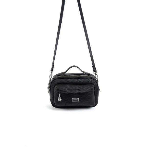 Silver & Polo Kadın Çapraz Çanta 1186-47334 SILVER POLO ÇAPRAZ BAYAN ÇANTASI M86 SİYAH-MAT SİYAH - Image 1