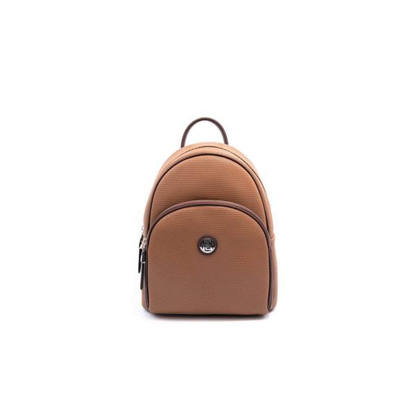 Silver & Polo Kadın  1062-46128 SILVER POLO SIRT ÇANTASI M86 KARAMEL-MAT KAHVE - Image 1