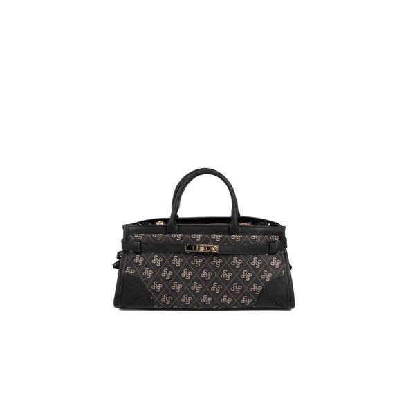 Silver & Polo Kadın Omuz Çantası 1260-48520 SILVER POLO BAYAN ÇANTASI M178 FÜME-MAT SİYAH - Image 1