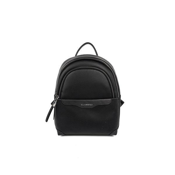 Silver & Polo Kadın  1265-48625 SILVER POLO SIRT ÇANTASI M86 SİYAH-MAT SİYAH - Image 1