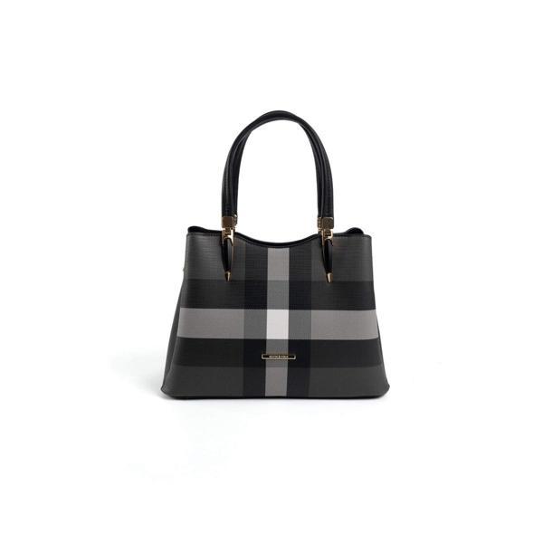 Silver & Polo Kadın Omuz Çantası 1205-47379 SILVER POLO BAYAN ÇANTASI M129 SİYAH-MAT SİYAH - Image 1