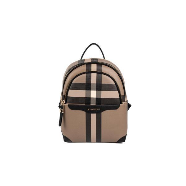 Silver & Polo Kadın  1265-48629 SILVER POLO SIRT ÇANTASI MK80 KAHVE-MAT SİYAH - Image 1