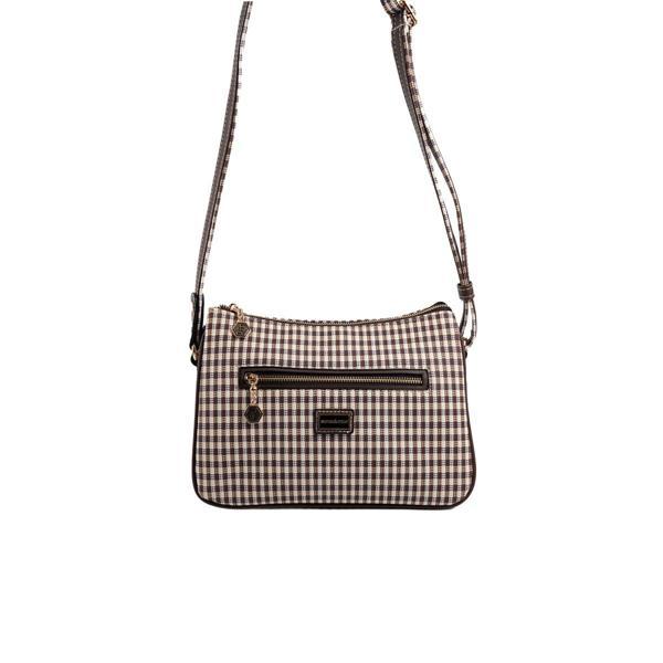 Silver & Polo Kadın Çapraz Çanta 818-47760 SILVER POLO ÇAPRAZ BAYAN ÇANTASI M191 KAHVE SARI-MAT KAHV - Image 1