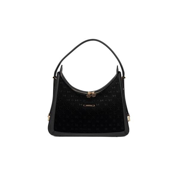 Silver & Polo Kadın Omuz Çantası 1187-48650 SILVER POLO BAYAN ÇANTASI M158 SİYAH-NOVA SİYAH - Image 1