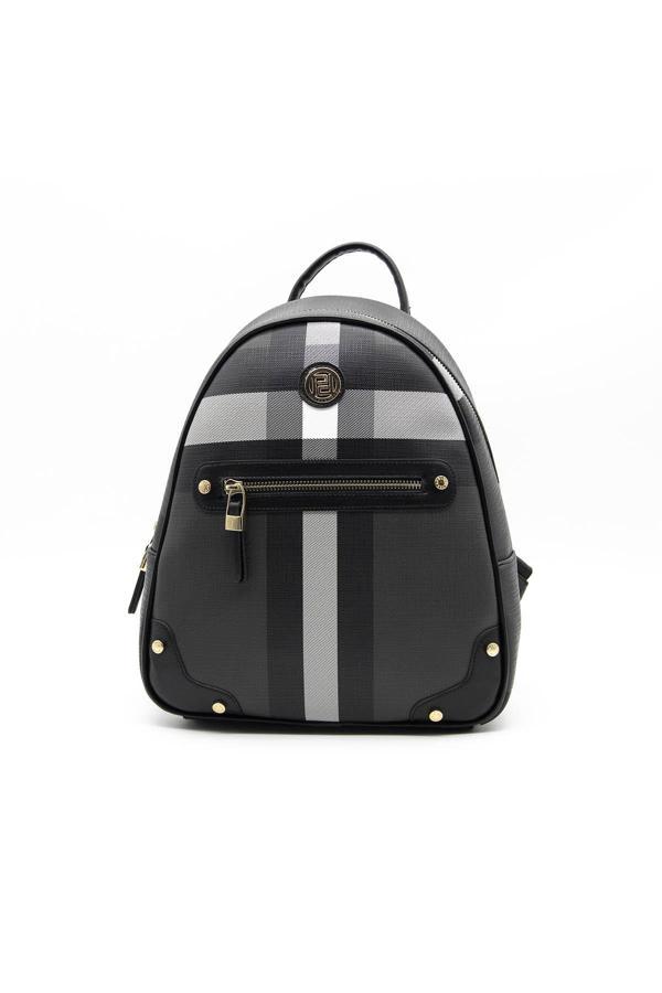 Silver & Polo Kadın  1063-39611 SIRT ÇANTASI M129 SİYAH-MAT SİYAH - Image 1