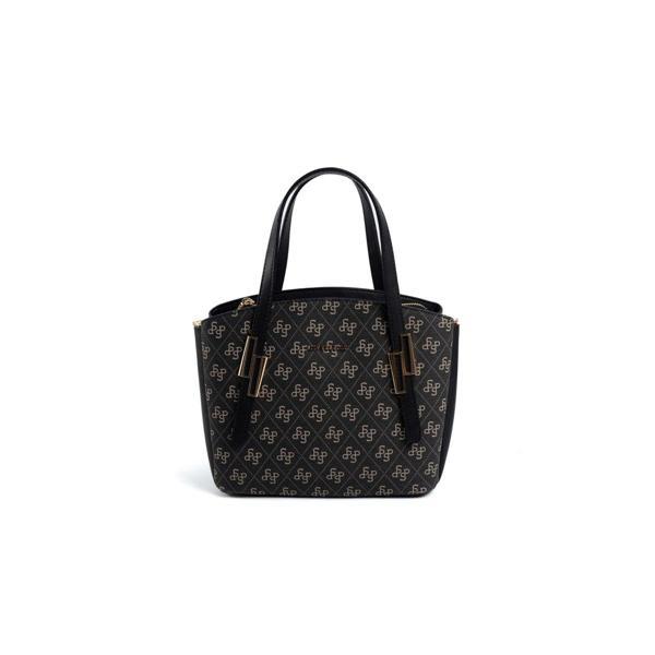 Silver & Polo Kadın Omuz Çantası 1021-47349 SILVER POLO BAYAN ÇANTASI M178 FÜME-MAT SİYAH - Image 1