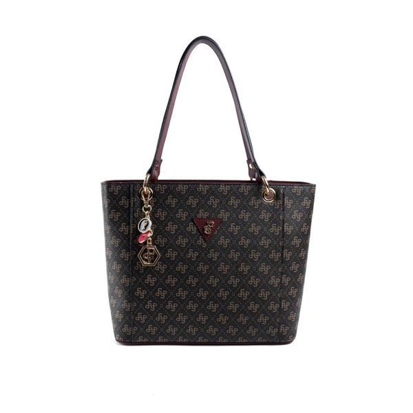 Silver & Polo Kadın Omuz Çantası 1176-48187 SILVER POLO BAYAN ÇANTASI M178 KAHVE SARI-MAT BORDO - Image 1