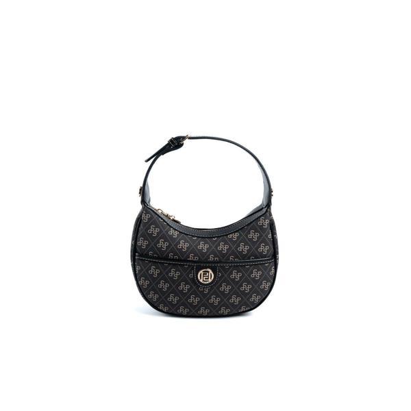 Silver & Polo Kadın Omuz Çantası 1194-48199 SILVER POLO BAYAN ÇANTASI M178 FÜME-MAT SİYAH - Image 1