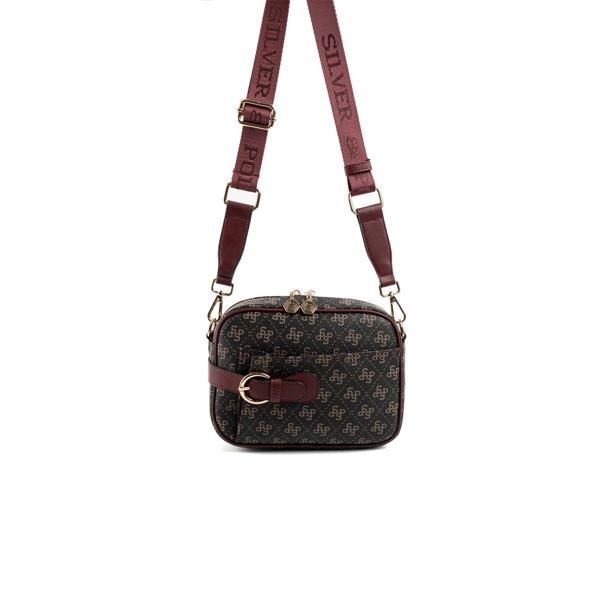 Silver & Polo Kadın Çapraz Çanta 1256-48360 SILVER POLO ÇAPRAZ BAYAN ÇANTASI M178 KAHVE SARI-MAT BOR - Image 1