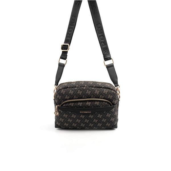 Silver & Polo Kadın Çapraz Çanta 1201-47241 SILVER POLO ÇAPRAZ BAYAN ÇANTASI M178 FÜME-MAT SİYAH - Image 1