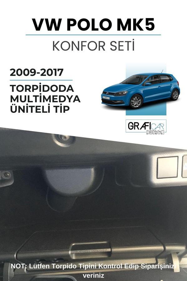 Graficar Volkswagen Polo Mk5 Konfor Seti-İç Trim Kumaş Kadife Kaplama-Ses Izolasyon Amaçlı Ürün - Image 1