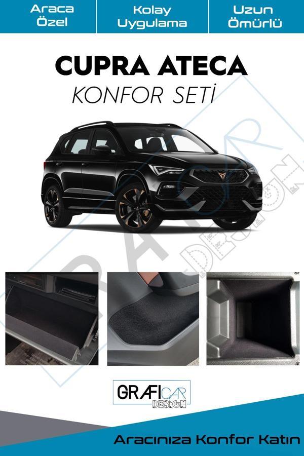 Graficar Cupra Ateca Konfor Seti Araç İçi Eşya Cepleri Ses Giderici Kaplama Set - Image 1