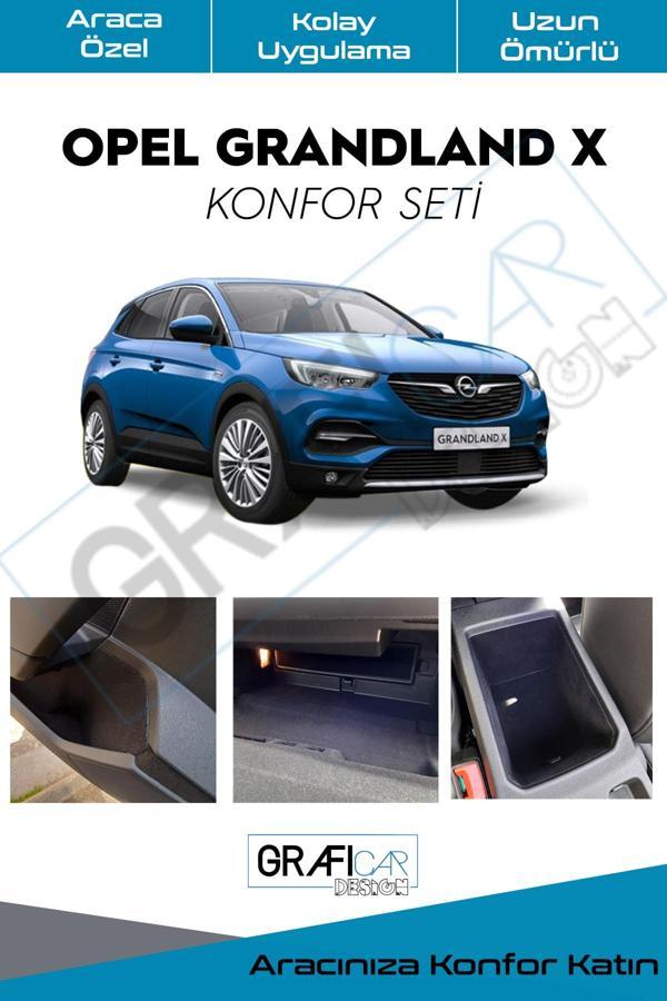 Graficar Opel Grandland X Uyumlu  Konfor Seti-İç Trim Kumaş Kadife Kaplama-Ses Izolasyon Amaçlı Kaplama - Image 1