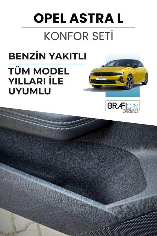 Graficar Opel Astra L Konfor Seti / Benzinli Uyumlu Araç Içi Eşya Cepleri Ses Giderici Kaplama Set - Image 1