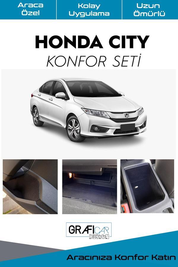 Graficar Honda City Gn7 Konfor Seti-İç Trim Kumaş Kadife Kaplama-Ses Izolasyon Amaçlı Kaplama - Image 1