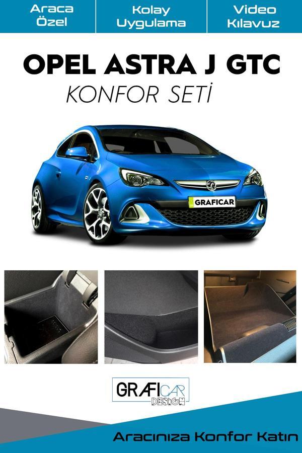 Graficar Opel Asta J Gtc Konfor Seti-Iç Trim Kumaş Kadife Kaplama-Ses Izolasyon Amaçlı Ürün/Tüm Model Yılları - Image 1