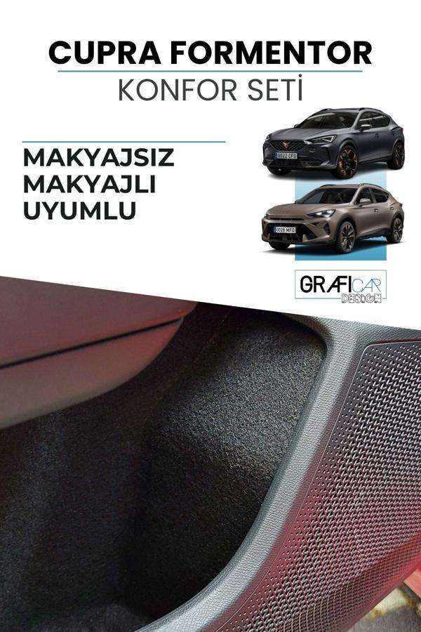 Graficar Cupra Formentor Konfor Seti Cep Içi Kumaş Kaplama Ses Izolasyon Amaçlı Ürün - Image 1