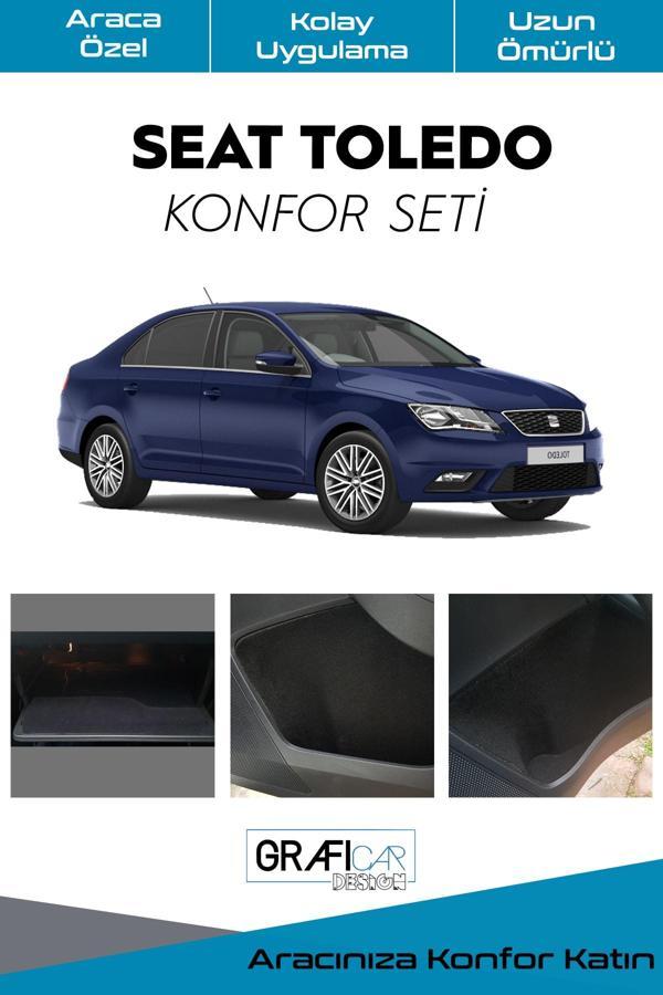 Graficar Seat Toledo Konfor Seti-İç Trim Kumaş Kadife Kaplama-Ses Izolasyon Amaçlı Ürün - Image 1