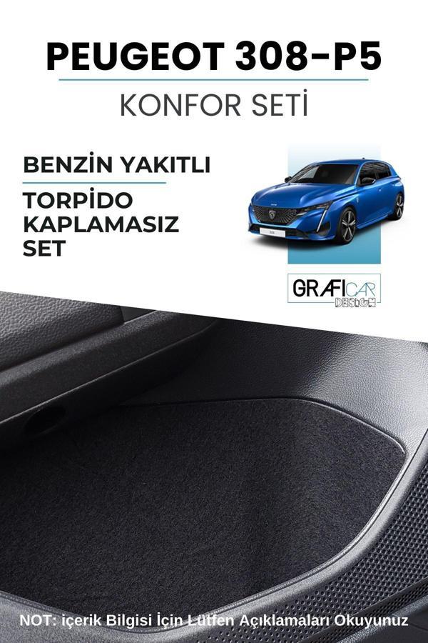 Graficar Peugeot 308/ P5 Konfor Seti - Torpido Kaplamasız Set - Benzinli Uyumlu - Image 1