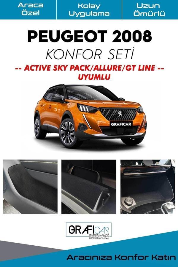 Graficar Peugeot 2008 Konfor Seti Active Sky Pack / Allure / Gt Line" Model Uyumlu Ses Giderici Kaplama - Image 1