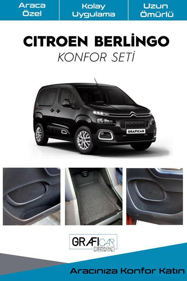 Graficar Citroen Berlingo Konfor Seti Eşya Cepleri Ses Giderici Kaplama/2023 Ve Sonrası Uyumlu - Image 1
