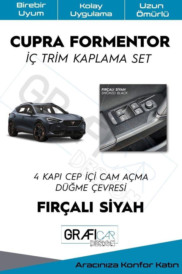 Graficar Cupra Formentor 4 Kapı Içi Tutma Kaplama Sticker Seti - Image 1