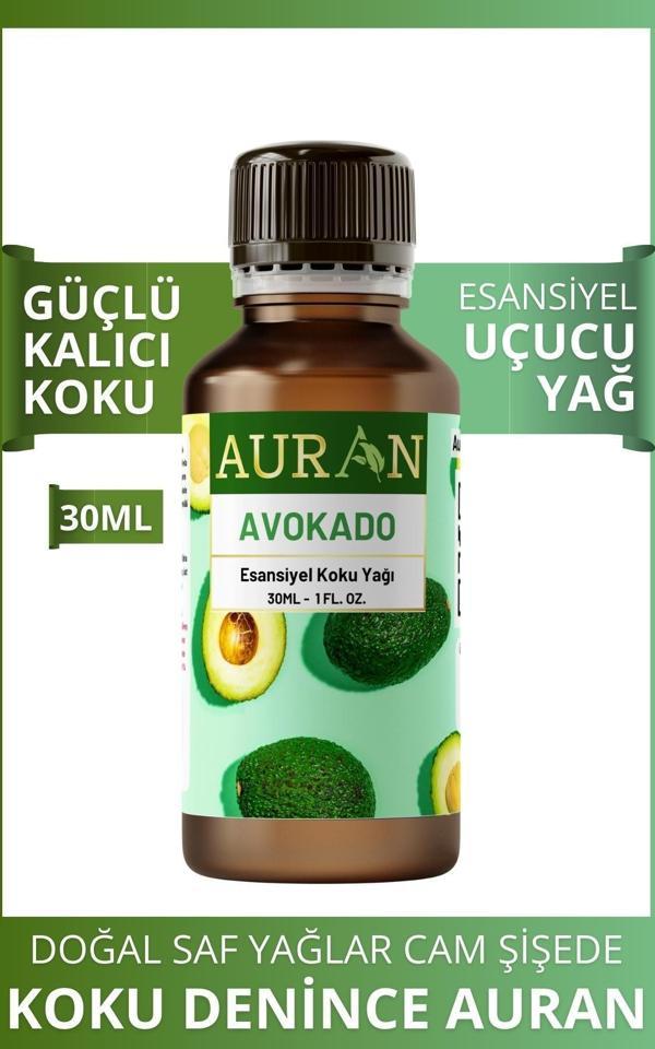 Auran Avokado Esansiyel Uçucu Koku Yağı Buhurdanlık Yağı Difüzör Esansı Hobi Esans Ortam Oda 30Ml - Image 1