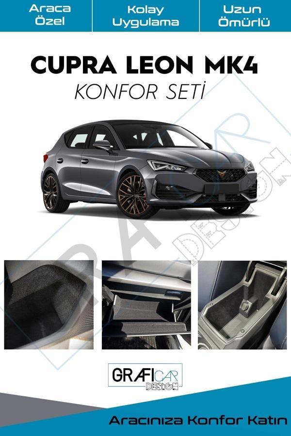 Graficar Cupra Leon Mk4 Konfor Seti Araç Içi Eşya Saklama Gözleri Için Ses Giderici Izolasyon Kaplama Seti - Image 1