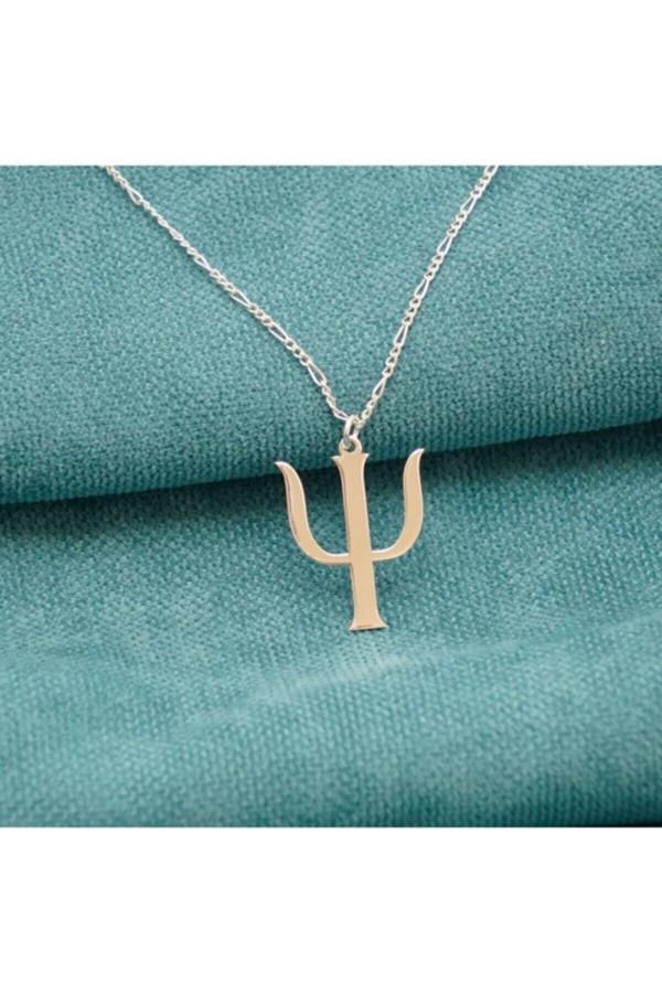 Market Of Universe 925 Ayar Gümüş Psikoloji Simgeli Kolye - Image 1